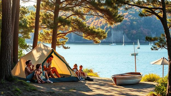 Camping agon coutainville : aventures et baignades en famille