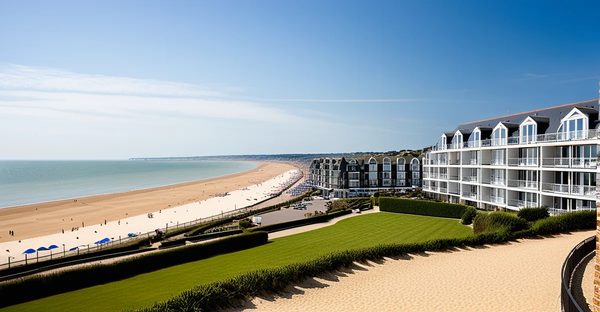 Location houlgate vue mer : appartements face à la plage
